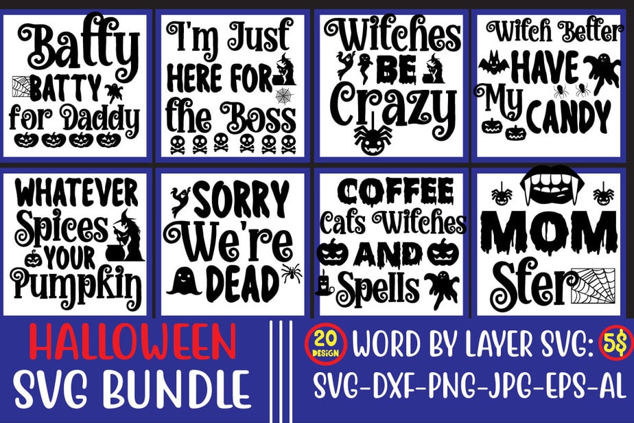 Halloween svg bundle all t-shirt design bundle , fall svg bundle