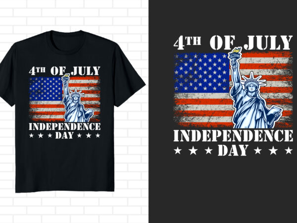 Best selling 4th of july independence day t-shirt design