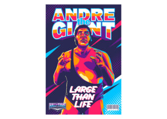 Andre the Giant t shirt vector