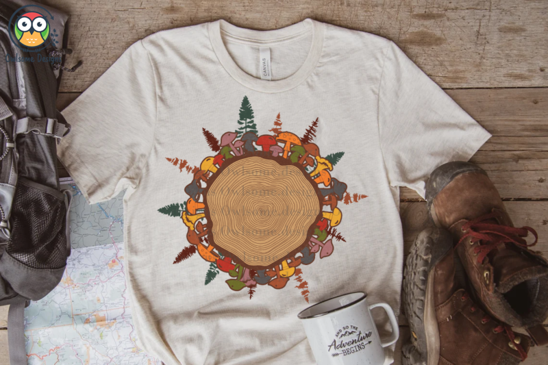 Autumn mushroom Sublimation Bundle