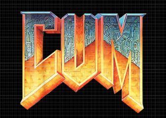 Dooms-Cum Vintage Game Lover Classic Png, Dooms-Cum Png, Doom Cum Vector