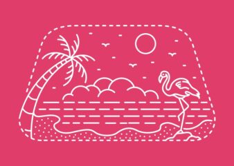 Endless Summer, Beach Vibes 3 vector clipart