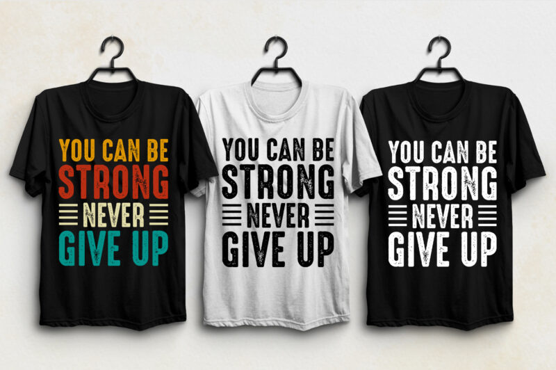 Motivational Quotes T-Shirt Design Bundle