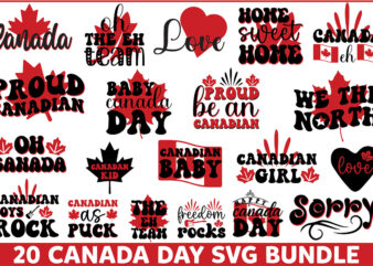 Canada Day SVG Bundle
