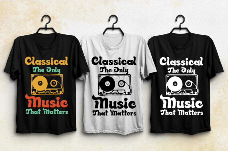 Music T-Shirt Design Bundle