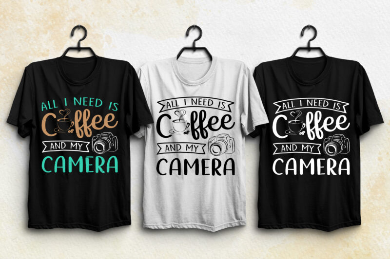 Coffee T-Shirt Design Bundle