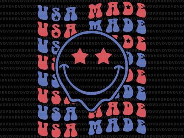 Usa made the 4th of july svg, aesthetic independence day svg, 4th of july svg, flag 4th of july svg t shirt vector graphic