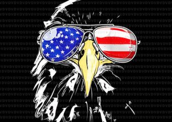 4th Of July American Flag Patriotic Eagle Png, 4th Of July Png, American Flag Patriotic Eagle Png, Eagle American Flag Png, Patriotic Eagle Sunglasses USA Png