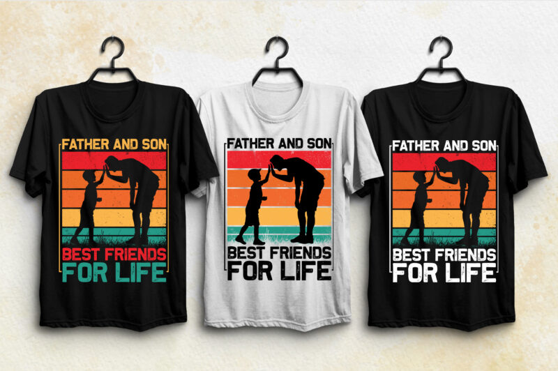 Dad Father Papa T-Shirt Design Bundle