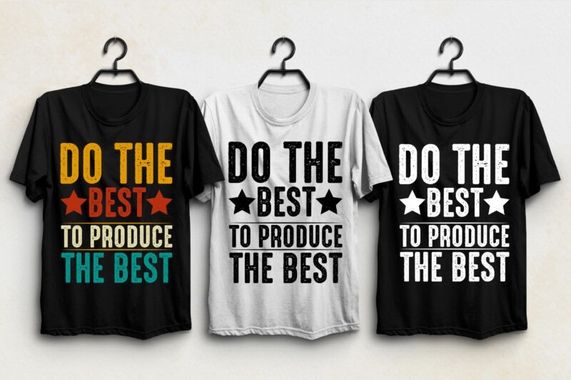 Motivational Quotes T-Shirt Design Bundle