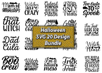 Halloween SVG 20 Design Bundle, Halloween Svg, Halloween Svg Bundle, Halloween Clipart Bundle, Halloween Cut File, Halloween Clipart Vectors, Halloween Clipart Svg, Halloween Svg Bundle , Hocus Pocus SVG Bundle