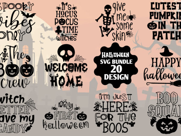 Halloween svg design bundle