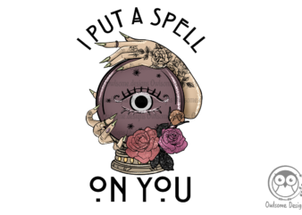 I put a spell on you Sublimation