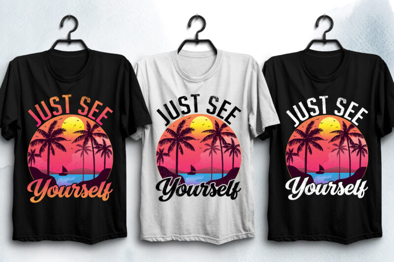 Summer T-Shirt Design Bundle