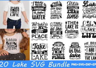 Lake SVG Bundle