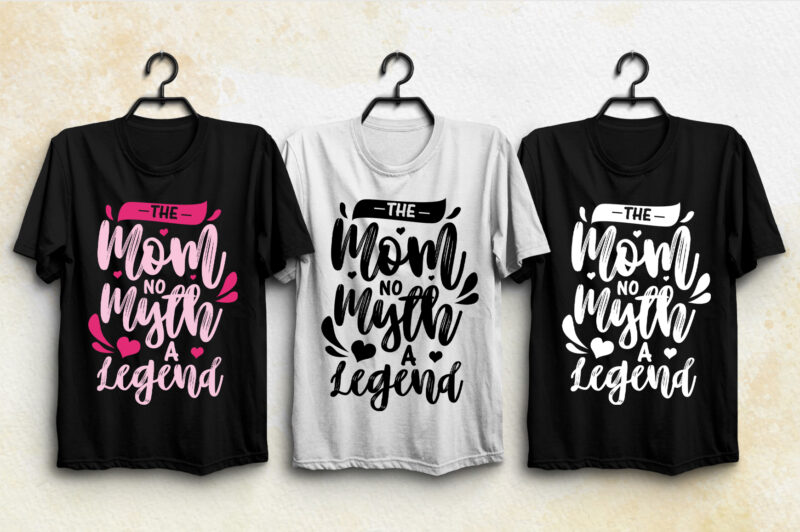 Mom T-Shirt Design Bundle