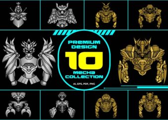 10 premium collections of mecha robot warrior