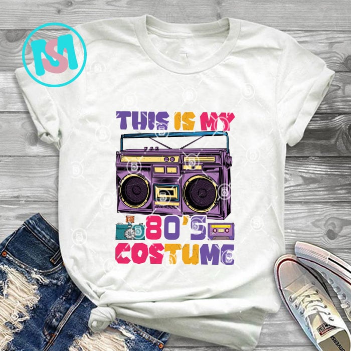 Cassette Tape Costume Shirt 80s 90s | Vintage Retro Neon Cassette Tape Costume Shirt 80s 90s | Vintage Retro Neon