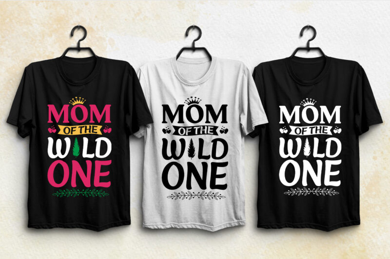 Mom T-Shirt Design Bundle