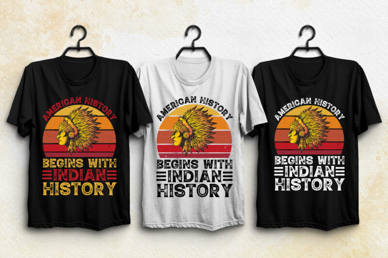 Retro Sunset T-Shirt Design Bundle