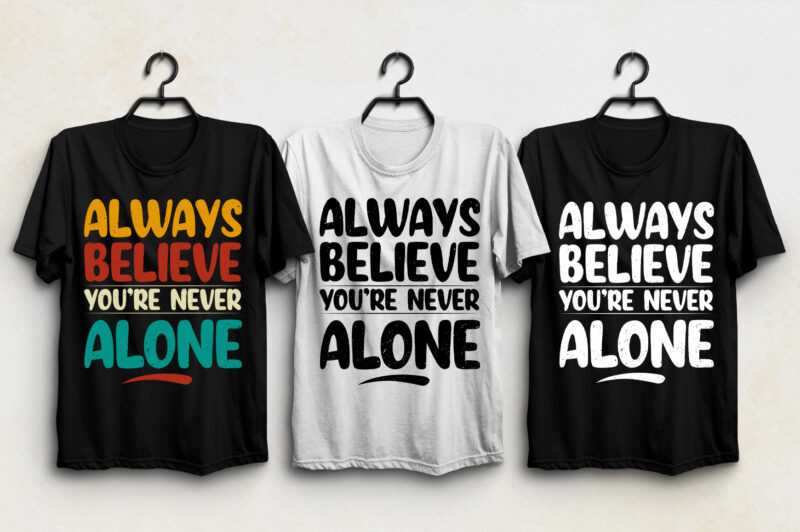 Motivational Quotes T-Shirt Design Bundle