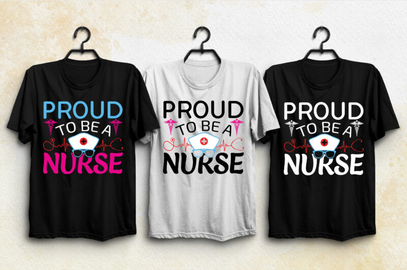 Nurse T-Shirt Design Bundle