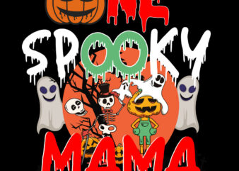 One Spooky Mama T-Shirt Design , Halloween t shirt bundle, halloween t shirts bundle, halloween t shirt company bundle, asda halloween t shirt bundle, tesco halloween t shirt bundle, mens