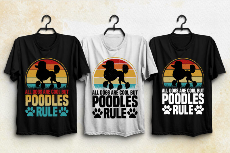 Dog T-Shirt Design Bundle