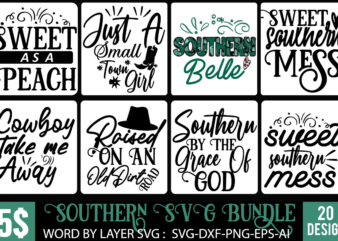 Cowgirl Svg Bundle – Western svg – Southern SVG – Country SVG – Howdy svg – Wild West – boho svg – cricut silhouette svg dxf png ,Southern SVG Bundle,