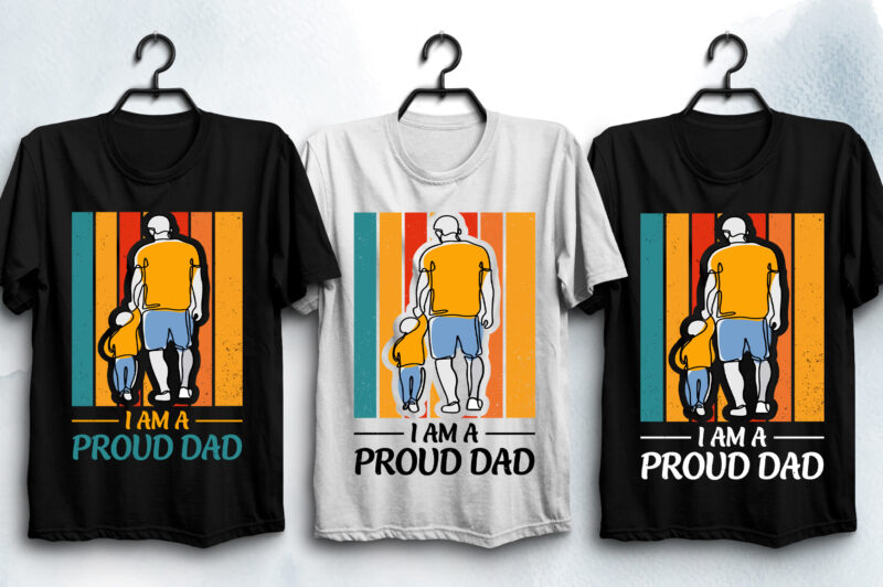 Dad Father Papa T-Shirt Design Bundle