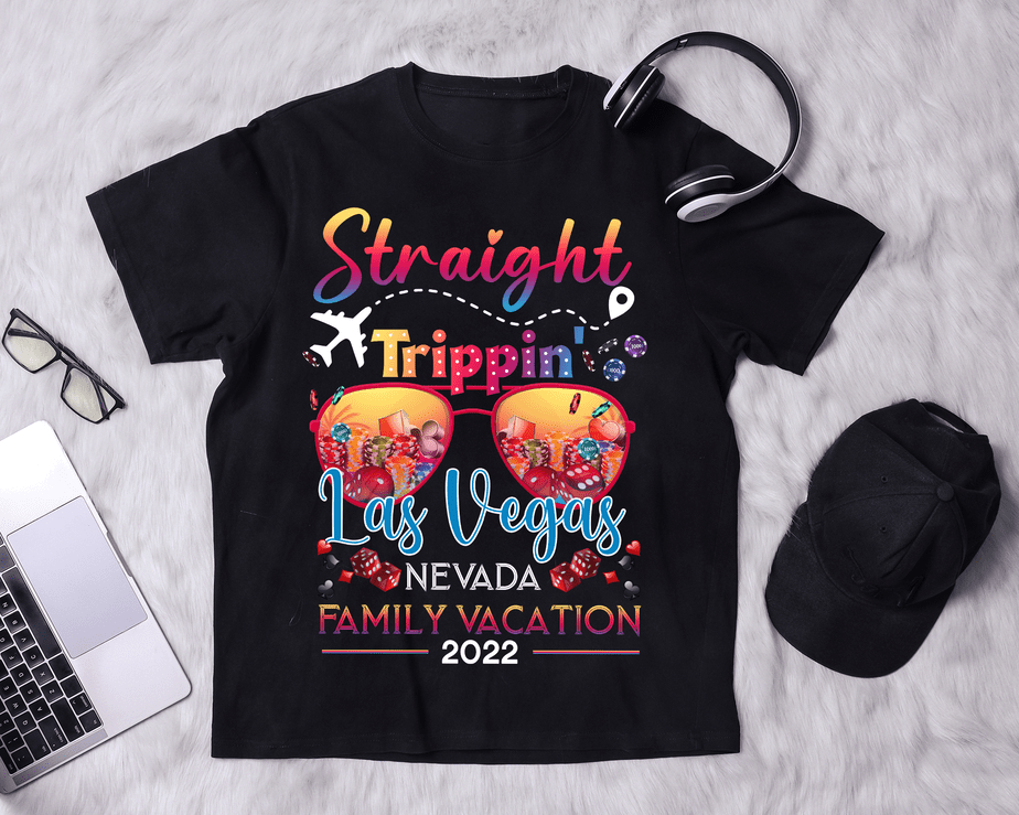 RD Stright Trippin Las Vegas, Nevada 2022, Airport Shirt, Destination Shirt, Vegas Vacation