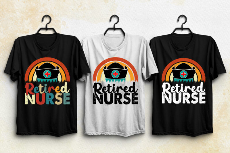 Sunset Retro T-Shirt Design Bundle