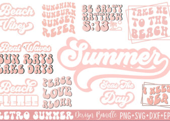 Retro Summer Design Bundle