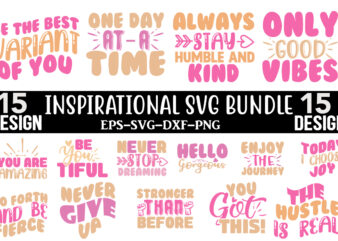 Inspirational SVG Design Bundle