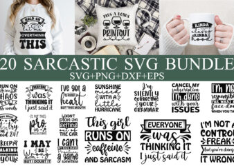 Sarcastic SVG Design Bundle