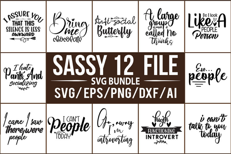 Sassy SVG Bundle