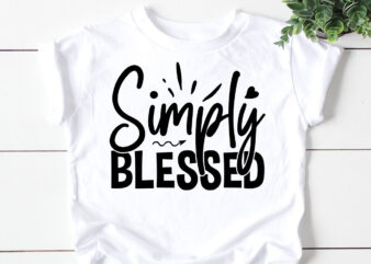 Simply blessed SVG