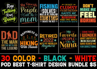 T-Shirt Design Bundle