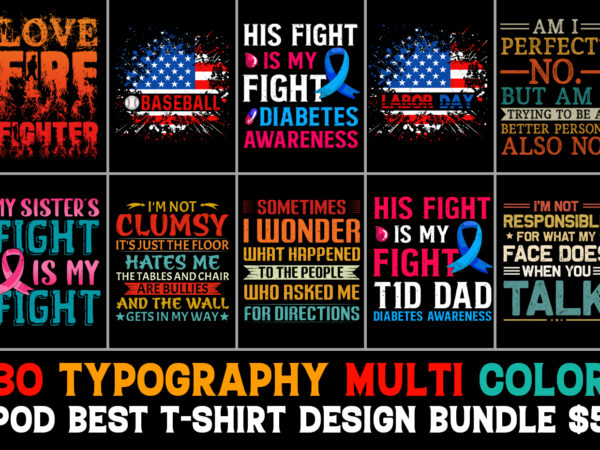 T-shirt design bundle