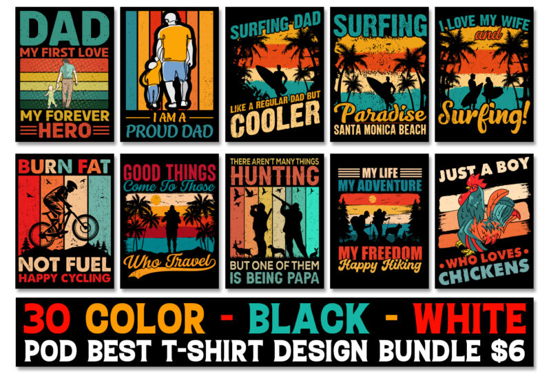 T-Shirt Design Bundle