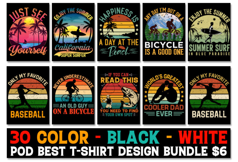 T-Shirt Design Bundle