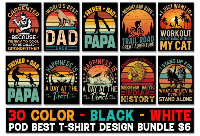 T-Shirt Design Bundle