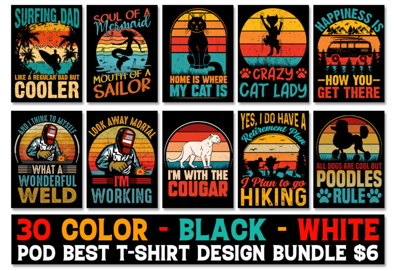 T-Shirt Design Bundle