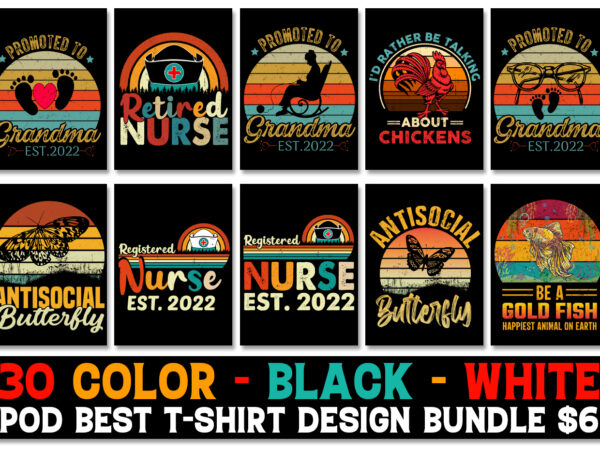 T-shirt design bundle