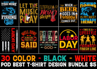 T-Shirt Design Bundle