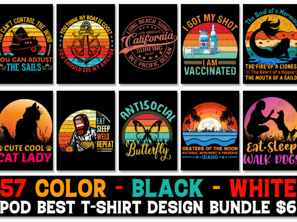 T-shirt design bundle