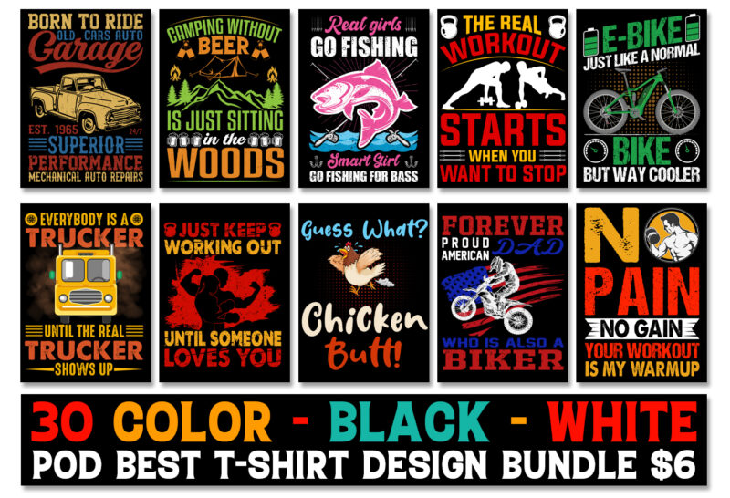 T-Shirt Design Bundle