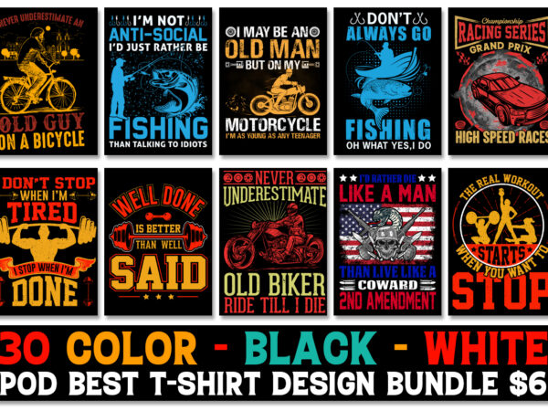 T-shirt design bundle