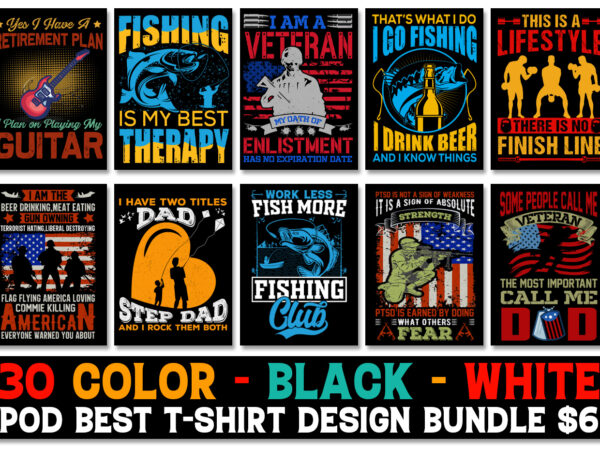 T-shirt design bundle