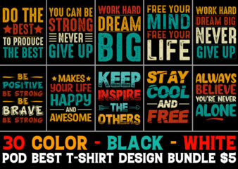 T-Shirt Design Bundle